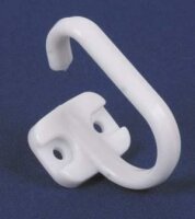 Curtain draper plastic light grey