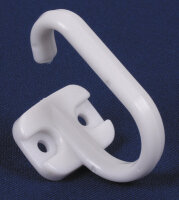 Extracteur de rideau plastique gris clair 2pcs