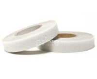 Klettband selbstklebend - Weiß - 20 mm Breite - 5 m