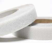 Klettband selbstklebend - Weiß - 20 mm Breite - 5 m