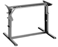 Metall-Hubtischgestell - 75 cm - Hellgrau