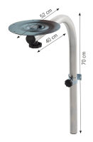 Table pivotante confort de luxe