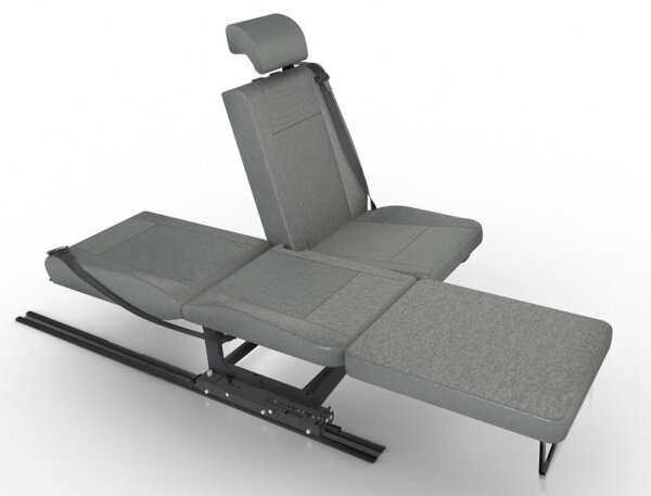 Aguti S2 Sleeping Bench with Integrated Headrest G2000