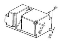 Réservoir deau douce Ford Transit à partir de lan 2000