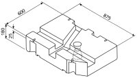 Frisch- und Abwassertank VW T4 ab Baujahr 07/1990 - 75 l...