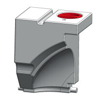 Trink-/ Abwassertank für VW T5 / T6 - Hinterer...