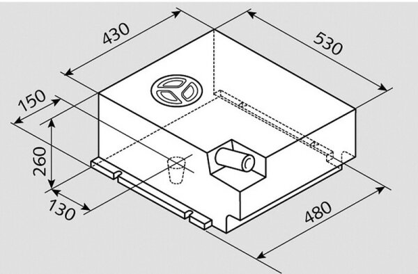 Wassertank 50l     EV1111