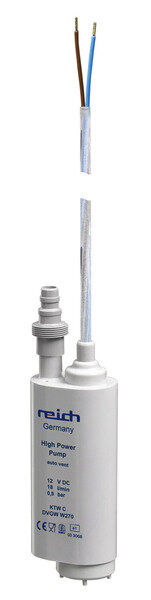 High performance submersible pump 18 Ltr. SB drinking water compliant