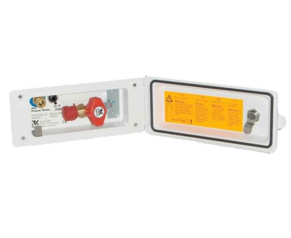 Universal supply flap, grey