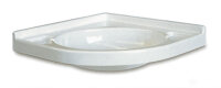 Vasque dangle 418x418mm blanc