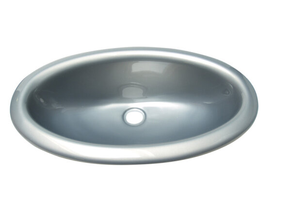 Lavabo oval en plastique 450x275x150mm