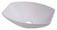 Waschbecken semioval - Weiß