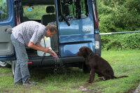Camping shower Solo