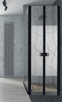 Shower door 2 wings PMMA, 650x1800mm