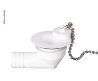 90 °Wasserablaufgarnitur für 3/4" Schlauch...
