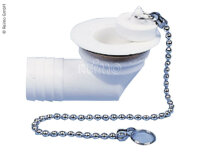 Kit de vidange deau coudé - tuyau 1",...