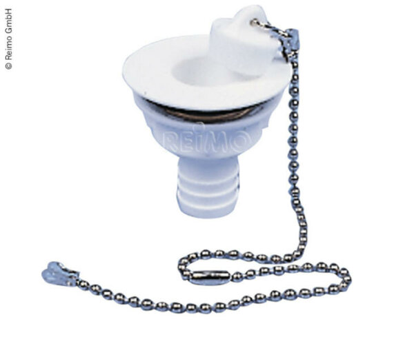 Kit de vidange deau droit - tuyau 3/4", ouverture de vidange 21mm, 10er