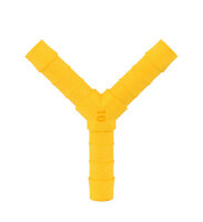 Y-Verbinder für 10 mm Schlauch - Weißgelb -...