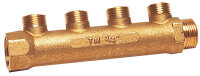 Fresh water manifold brass with 4 outlets