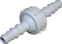 Non-return valve 10/12mm hose connection