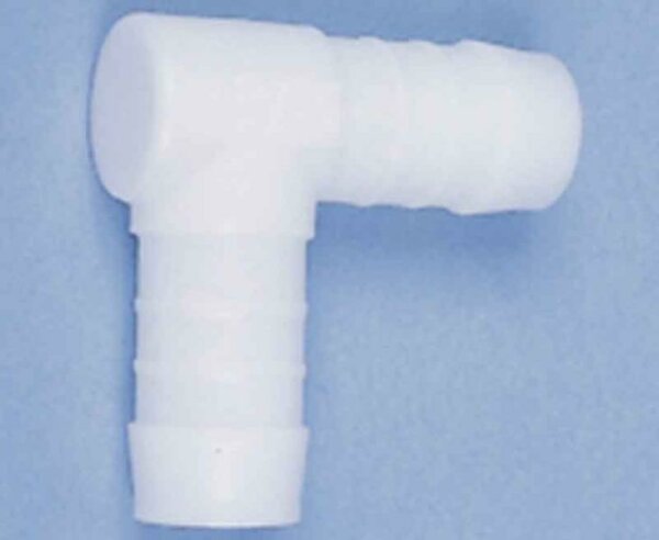 L-hose connector, 25 mm, 2 pieces