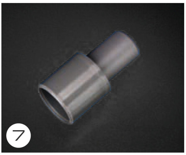 Système de tuyauterie dégout 28 mm