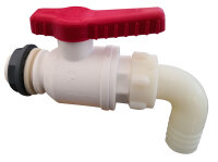 Ball flow valve 3/4" x 25 - Flange included