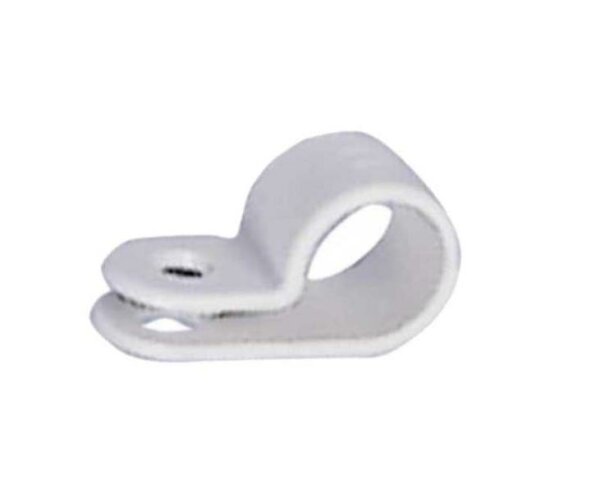 Pipe clamp plastic 15-16mm, 5 pieces