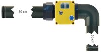Electric ball valve - plastic - 1" male thread