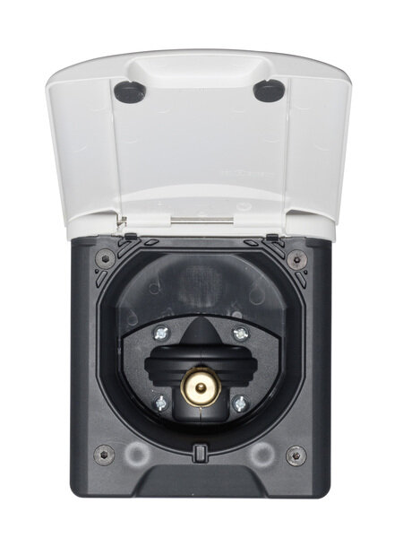 City water connection Magnet black