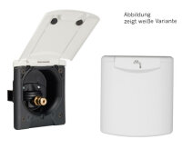 Raccordement eau de ville avec fermeture...