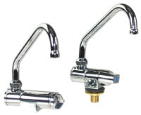 Single lever mixer for washbasins 350x320x180