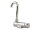 Single lever mixer for washbasins 350x320x180