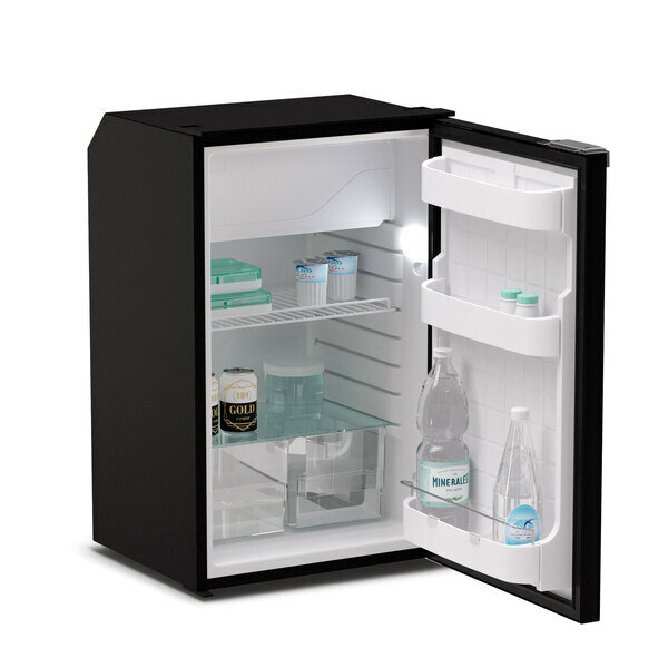 Kompressor-Kühlschrank C95L CHR - 95 + 12 l - Grau