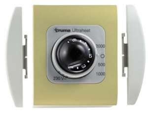 Cover frame for control panels, beige