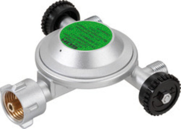 Régulateur de pression à 2 sorties, en 50mbar