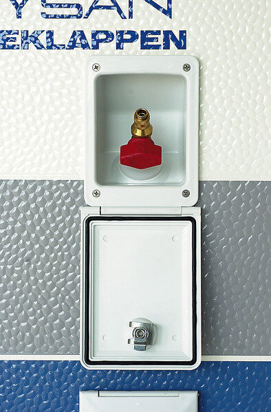 Prise pour fusible à gaz blanc