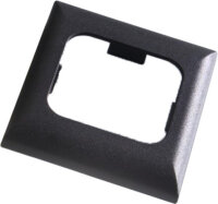 Cover frame black for external reserve indication