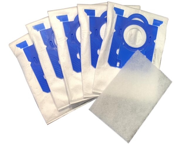 Vacuum cleaner bags 5 pcs./3,5l + filter