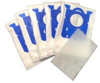 Vacuum cleaner bags 5 pcs./3,5l + filter