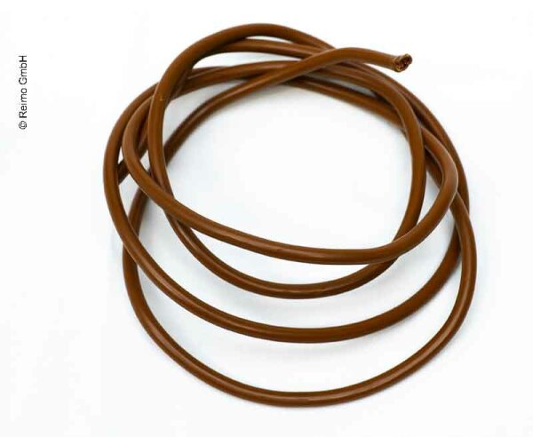 Flexible Fahrzeugleitung 10mm braun, lfm