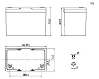 LiFePO4 Batterie Li100 - 100 Ah