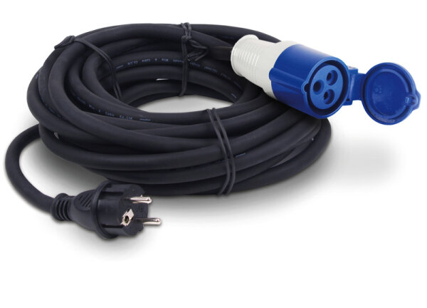 Câble adaptateur CEE Connecteur mâle Schuko/Connecteur CEE