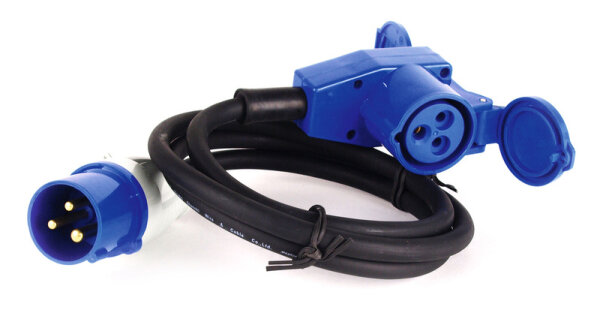 CEE-Stecker/-Winkelkupplung - 15 m