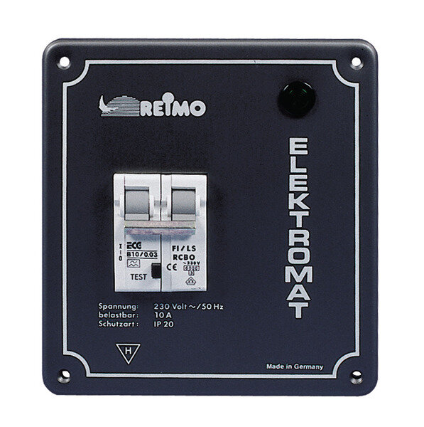 Installation circuit breaker - 230 V system