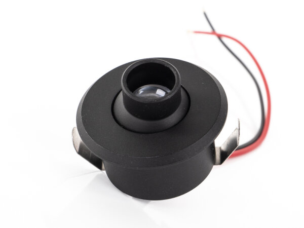 Mini spot LED encastrable, court