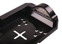 license plate holder illuminated, 12V/24V