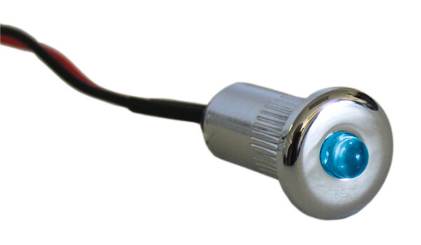 Mini LED spot encastrable DM 15mm,0,2W, bleu