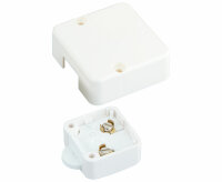 Built-in Truh push-button white, with additional housing