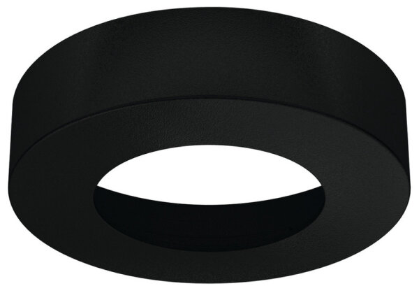 Round undermount housing for 83580, black matt, 65x15,6mm